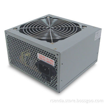 300W Switching Power Supply with 12cm Fan and SATA Connector for HDD